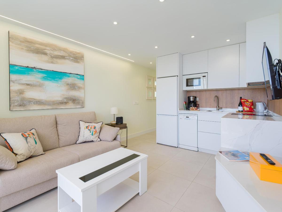 Precioso Apartamento En 1ª Linea De Mar San Agustín Exteriör bild