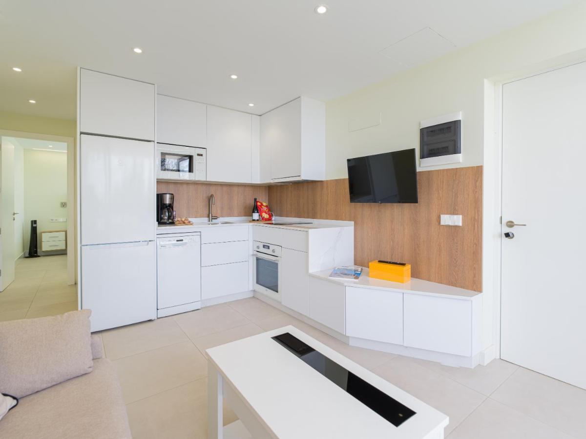 Precioso Apartamento En 1ª Linea De Mar San Agustín Exteriör bild