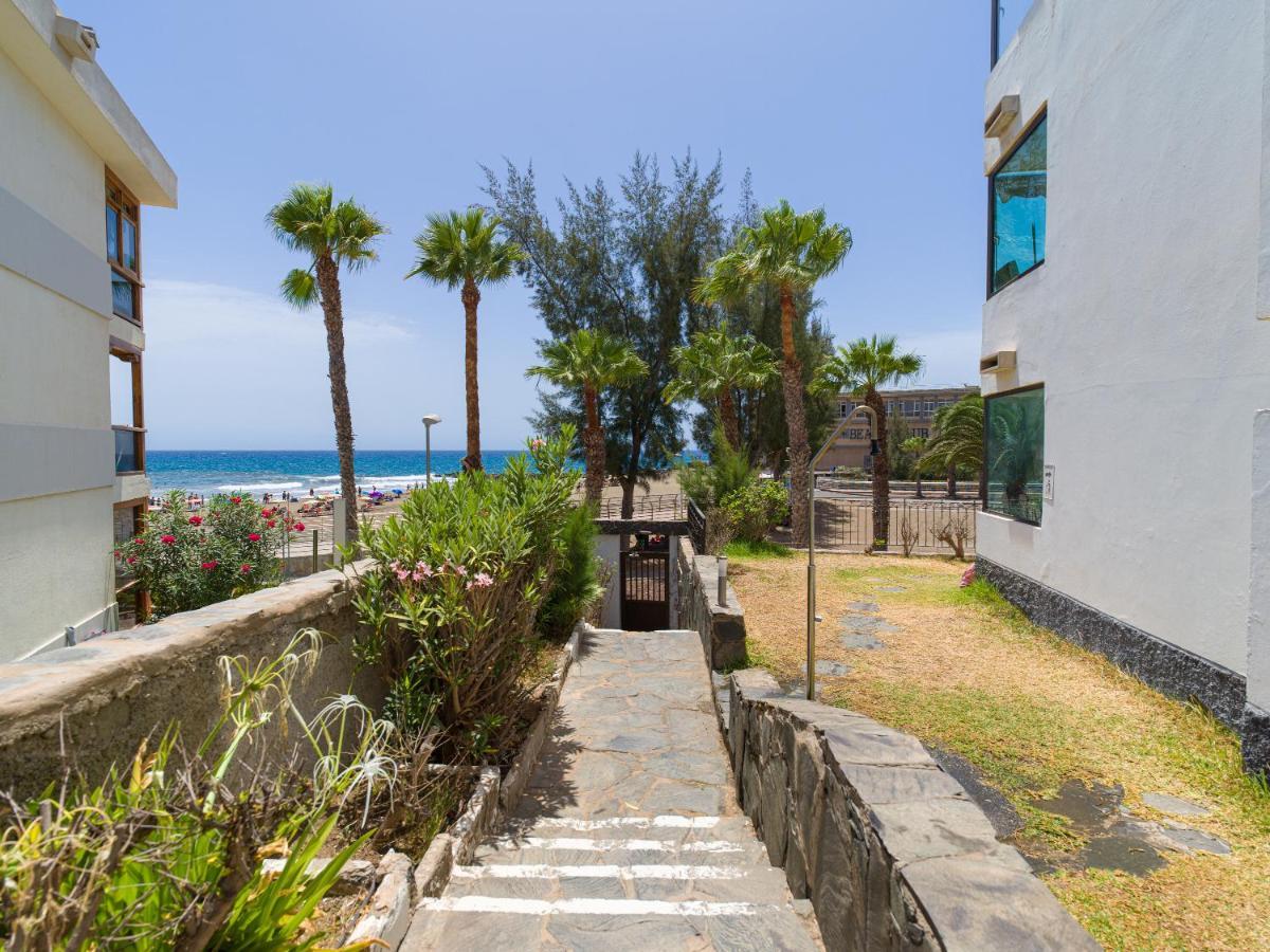 Precioso Apartamento En 1ª Linea De Mar San Agustín Exteriör bild